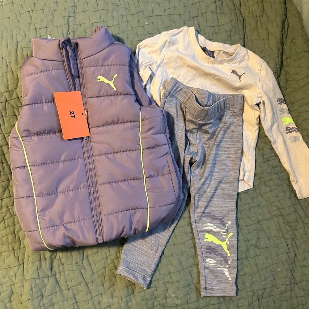 Puma Kids' Purple Jacket